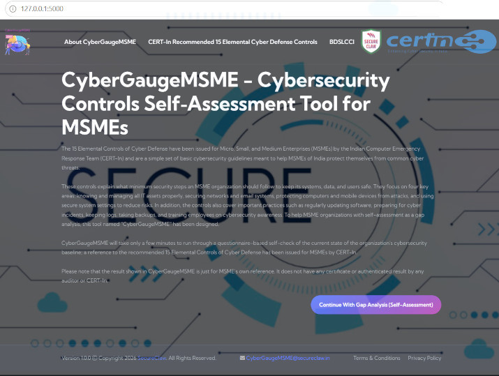 CyberGaugeMSME Title Image